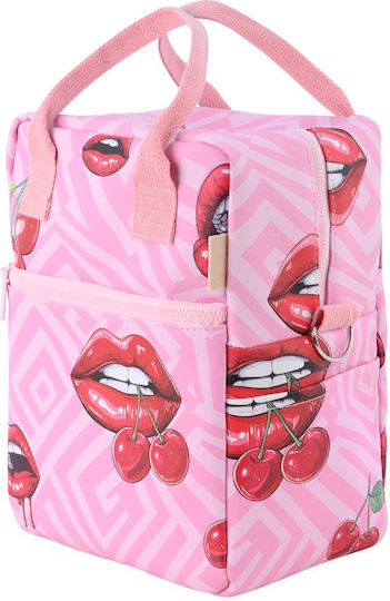 Estia Insulated Bag Handbag Save The Aegean 7 liters Blush Pop