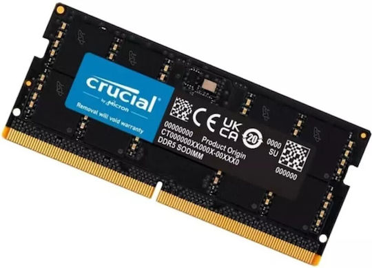 Crucial 16GB DDR5 RAM с Скорост 5600 за Лаптоп