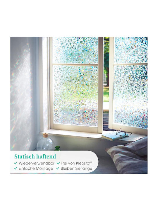 Self-adhesive Privacy Window Film Uv Protection 45x200cm