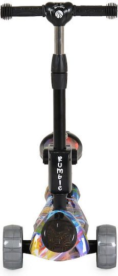 Byox Kids Scooter Foldable Rumble Wild Dragon 3-Wheel with Seat Multicolour
