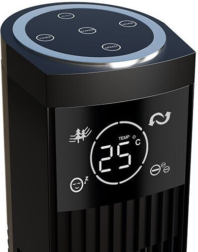 Blow Вентилатор Тип Кула 90W Черен