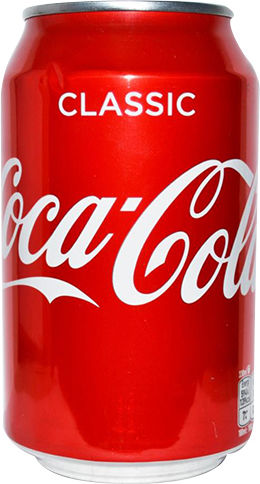 Coca-Cola Cola με Ανθρακικό σε Κουτί 330ml