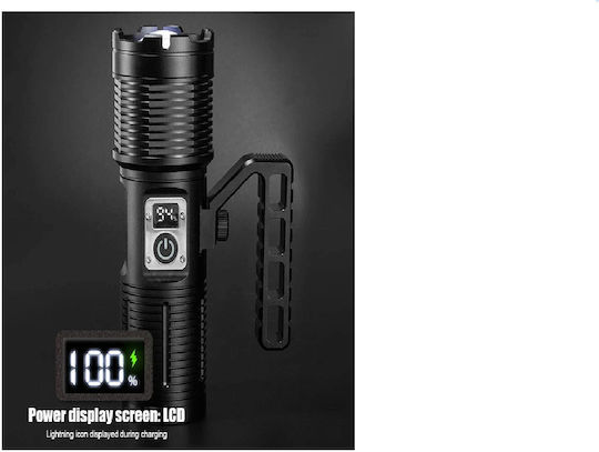 Wiederaufladbar Handstrahler LED mit maximaler Helligkeit 25lm Weiß