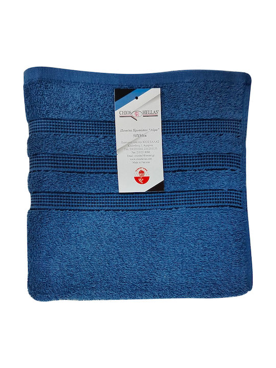 Chios Hellas Facecloth Aura 35123 50x90cm Blue