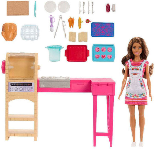 Barbie Recipe For Friendship - Cook & Create Kitchen Teresa Doll For 3+ Years