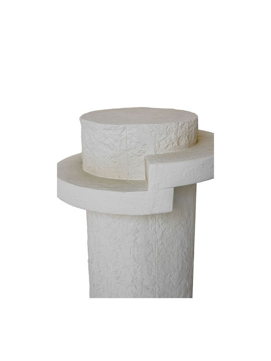 Round Side Table River Beige L45.5xW45.5xH55cm.