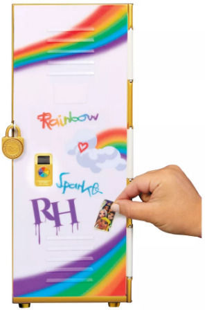 MGA Entertainment Locker Set Păpuși Rainbow High Dulap Pentru 4+ Ani