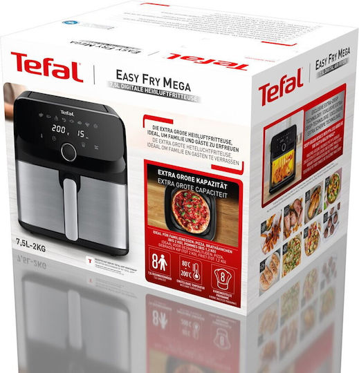 Tefal Easy Fry Air Fryer 7.5lt Silver
