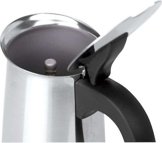Jata CAX112 Odin Espresso-Kanne 12 Cups Edelstahl Silber