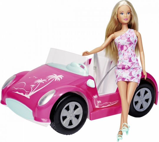 Doll 29cm Steffi Holiday Car Simba Wb