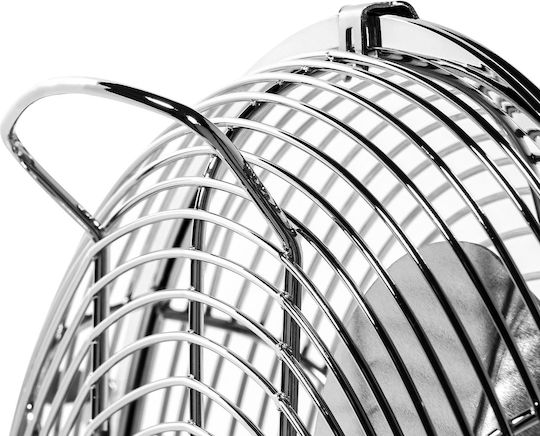 Singer Επιτραπέζιος Ανεμιστήρας 35W Διαμέτρου 30cm Ασημί
