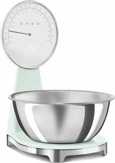 Smeg Механичен Кухненска везна 1гр/5кг Зелена