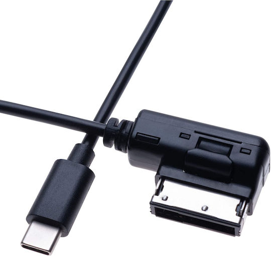 Adaptor Audio Ami La Usb C 1 M Compatibil Audi A3 A4 S4 A5 S5 S6 A8 S8 A8-l Q3 Q5 Q7 Tt R8 Vw Jetta Golf Mk6 Tiguan Touareg Skoda Scaun