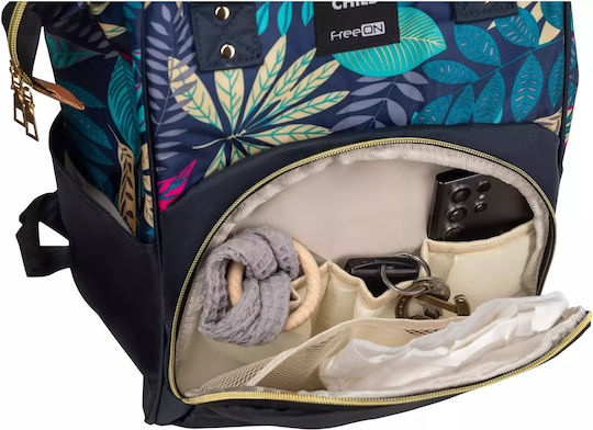 FreeOn Diaper Bag Navy Blue 1640cm.