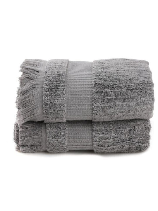 Hobby Home Pânză De Față Zeus 50x90cm Gri Închis 2 Bucăți Greutate 550gsm