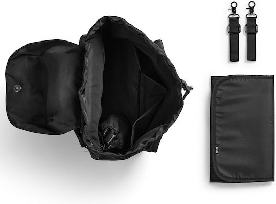 Elodie Details Elodie Details Wickeltasche Rucksack City Schwarze