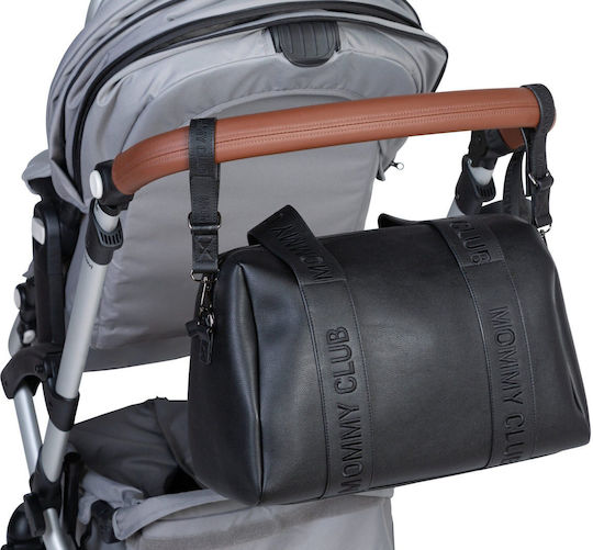 Childhome Τσάντα-Αλλαξιέρα Ώμου/Χειρός Mommy Μαύρη 38x21x27εκ.