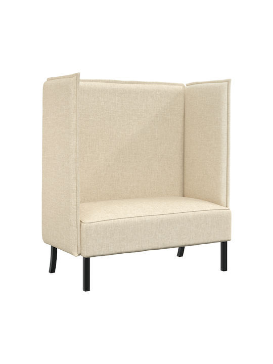 Ecke Sofa Cream 109x56x121cm