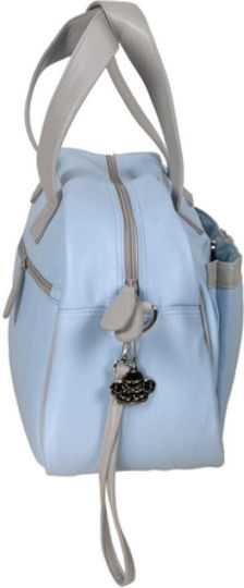 Mayoral Shoulder/Hand Diaper Bag Sky Blue 43x19x27cm.