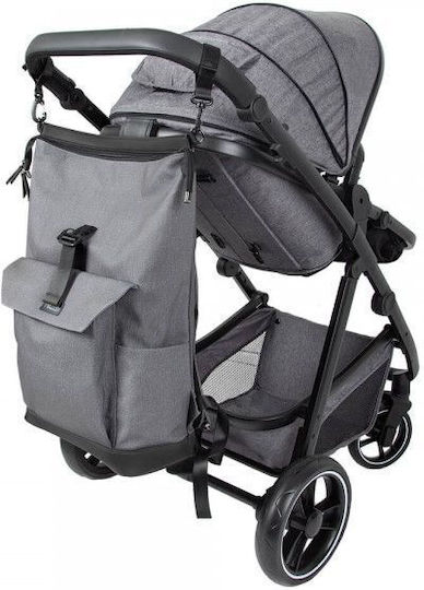 Bebe Stars Diaper Bag Black 38x20x50cm.