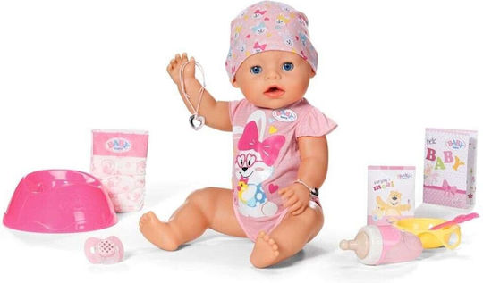 ZAPF Creation Baby Born Baby Doll Set Emma for 3+ Years 43 cm