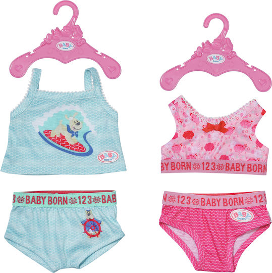 ZAPF Creation Baby geboren Kleidung Lingerie Set 43 cm
