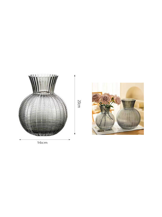 Cosmofan Dekorative Vase Glas 16*20cm