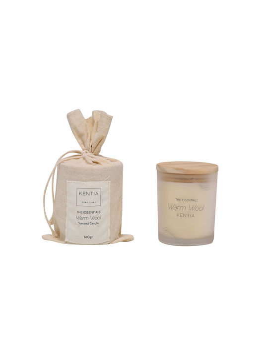 Sense 25 Warm Wool Aromatisches Kerze Duft Winter Jungle KENTIA Glas 160gr