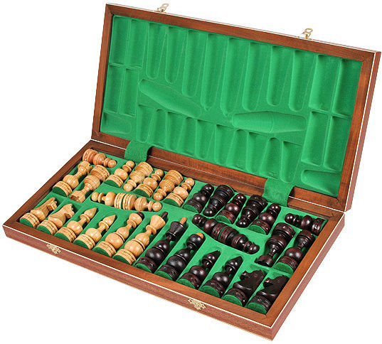 Large Debut Chess Set 48x48cm Inlaid