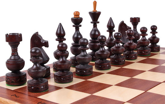 Large Debut Chess Set 48x48cm Inlaid