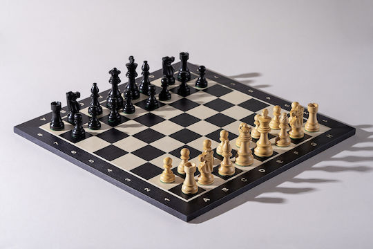 Chessboard No 5 Description Ebony-stained Inlay