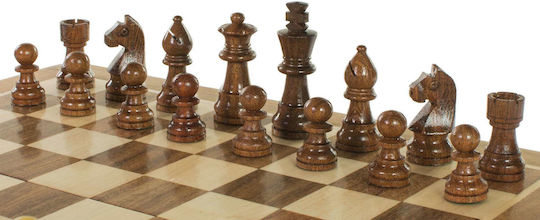 Magnetic Chess 30 Cm Inlaid Chessboard