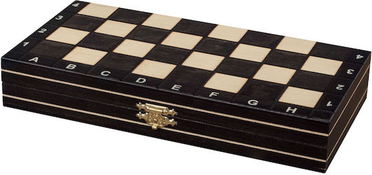 Magnetisches Hölzernes Schach Schwarz