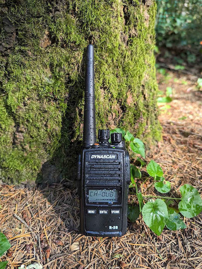 DynaScan R-58 Ασύρματος Πομποδέκτης PMR 0.5W με Μονόχρωμη Οθόνη