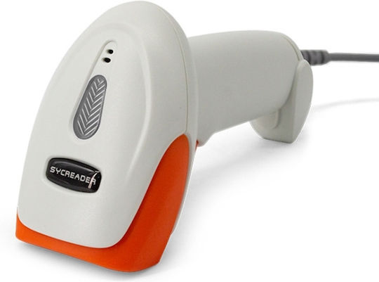 Scanner Χειρός Ενσύρματο με Δυνατότητα Ανάγνωσης 2D και QR Barcodes