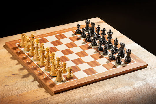Chessboard No 5 Description Mahogany Maple Inlay
