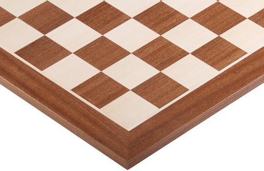 Chessboard No 5 No Description Mahogany Maple Inlay