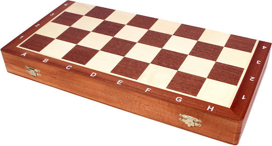 Turnier Schach Nr 6 54x54cm Eingelassene