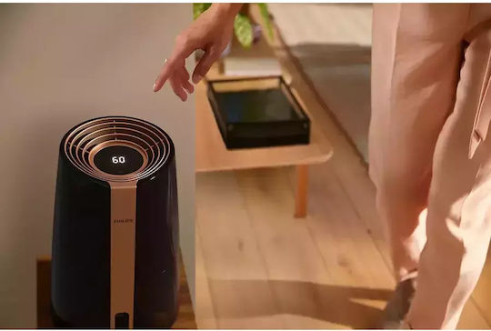 Philips 3000 Series 25W за помещения 45м² Черен