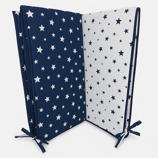 Beboulino Πάντα Κλασική Stars Dark Blue 60x120cm