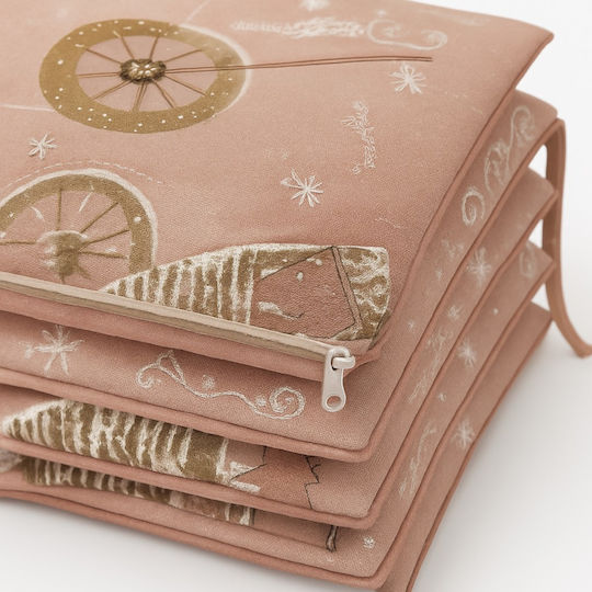 Beboulino Dreams Crib Bumpers Classic Inside Beige 60x120cm