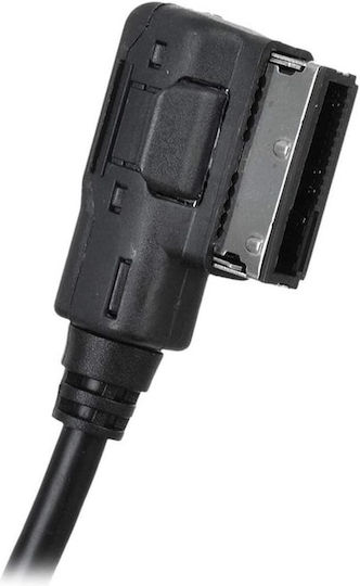 Ami Mdi Mmi Aux Jack 3.5mm Usb Cablu Adaptor Audi A3 A4 A5 A6 A8 Q5 Q7 R8 Tt Volkswagen Seat Skoda Lungime 2m