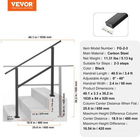 Vevor Rohr