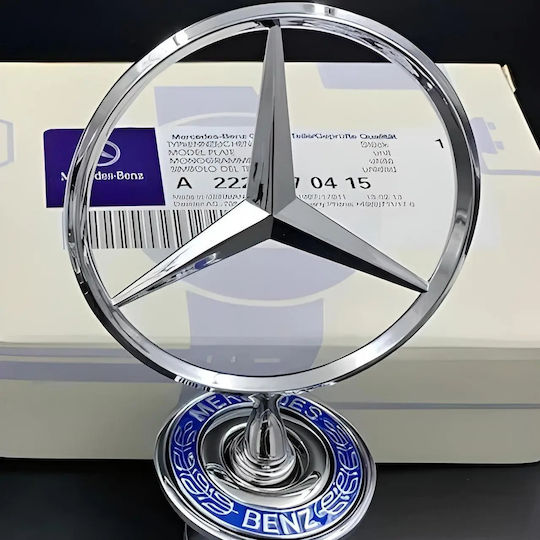 Μεταλλικό Σήμα Εμβλήματος Mercedes