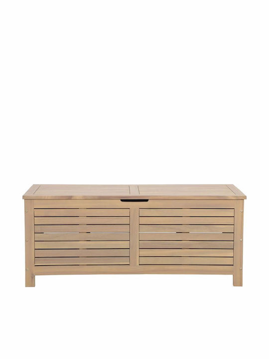 Liberta Etoile Διακοσμητικό Μπαούλο Ξύλινο Μπεζ 120x51x50εκ.