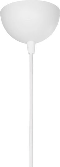 GloboStar Triangle Pendant Light White Bell with Socket E27 24x24x56cm