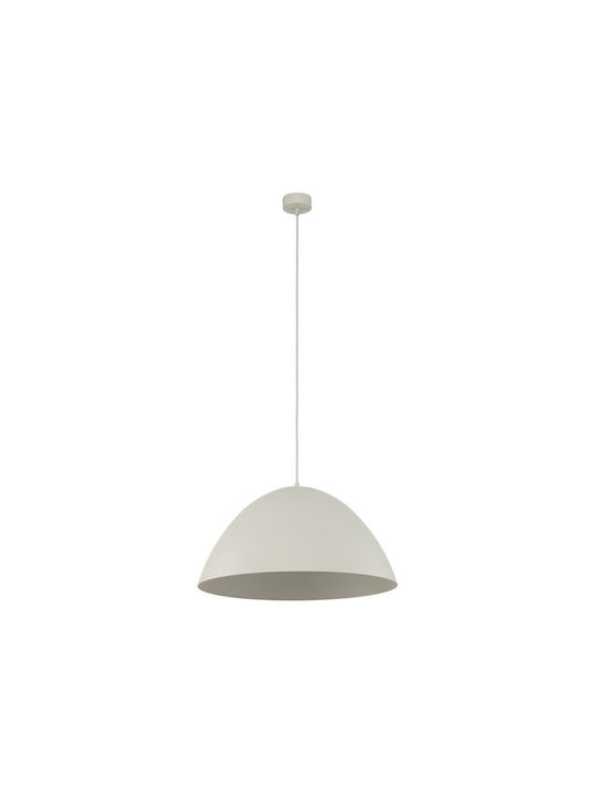 TK Lighting Faro Κρεμαστό Φωτιστικό Μαύρο Καμπάνα με Ντουί E27 50εκ.