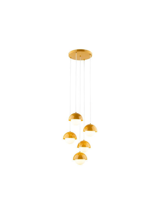 TK Lighting Pendant Light Beige 32cm