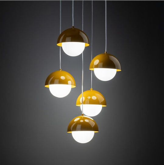TK Lighting Висящо осветително тяло Бежов 32см.