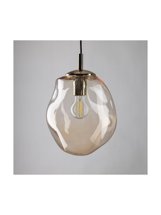 TK Lighting Κρεμαστό Φωτιστικό Γκρι 25εκ.